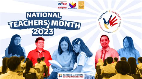 2023 National Teachers' Month Theme and Materials .